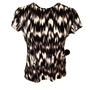 Jones New York signature abstract print top size small